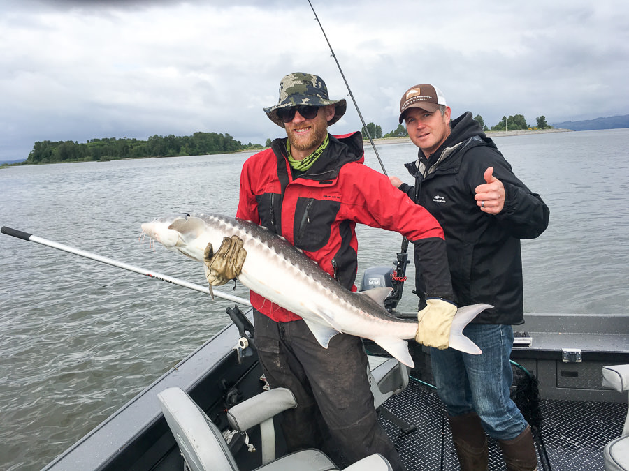 Columbia River Sturgeon Fishing Guide • Hazen's Guide Service